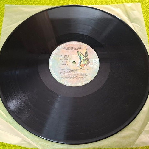 The Doors Absolutely Live 2XLP μεταχειρισμένο, ροκ