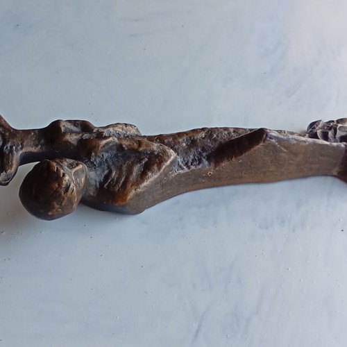 Bronze sculpture 17.5 cm used