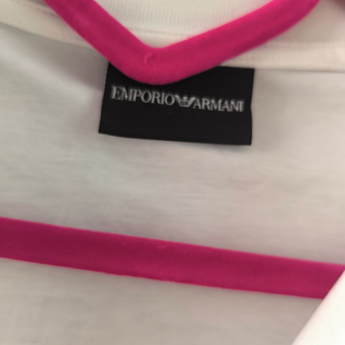 Polo Emporio Armani white size large like new
