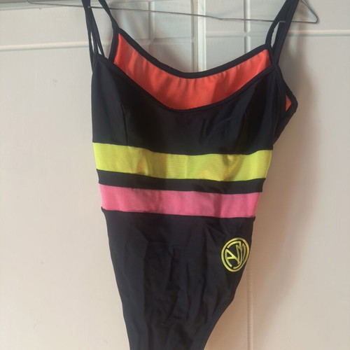 Du Point one-piece swimsuit like new, made in Italy, colorful, size S