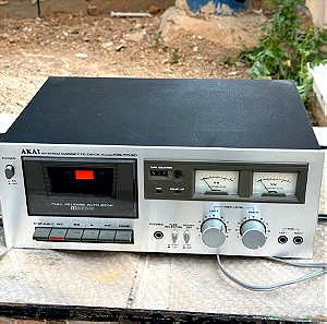 Akai Stereo Cassette Model CS703D Διαστάσει:38x26.5x14 cm. ΤΙΜΗ:170 ευρώ