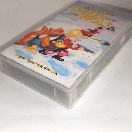 Peter and the Wolf VHS tape used, animated