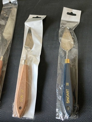 Set of 4 Painting Knives New