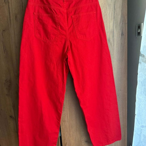 Ovs Fashion women's jeans like new, red, sizes S-M