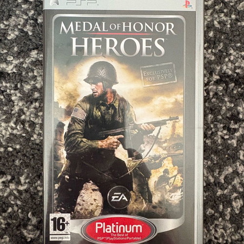 PSP game Medal of Honor Heroes like new