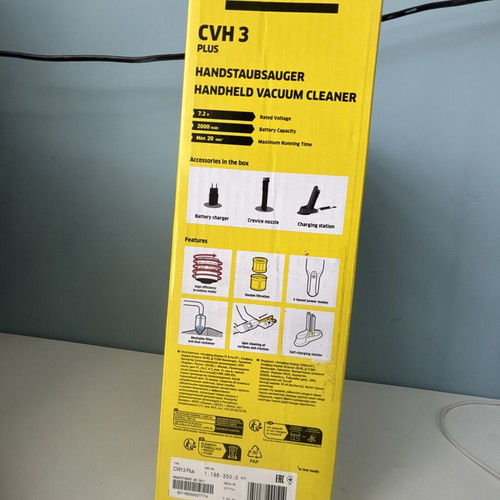 Karcher CVH 3 Plus handheld vacuum cleaner new