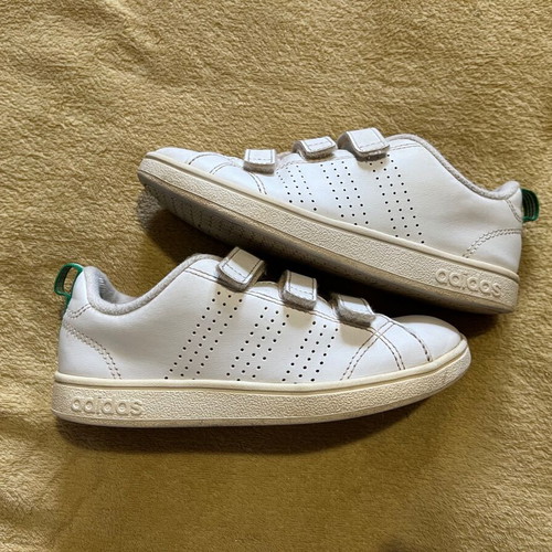 Αθλητικά παπούτσια Adidas για αγόρι, νούμερο 30, άσπρα και πράσινα