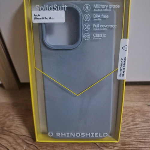 SolidSuit case for iPhone 14 Pro Max new, gray