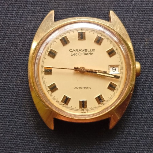 Caravelle automatic Swiss wristwatch