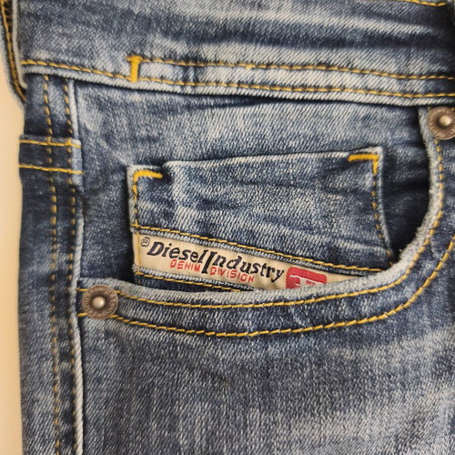 Diesel cotton jeans premium edition blue size 152 cm new