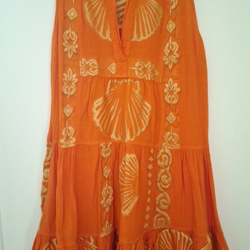 Nema dress m/l orange like new