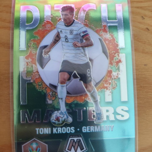 Panini Mosaic Euro 2020 Toni Kroos Germany Pitch Masters card like new