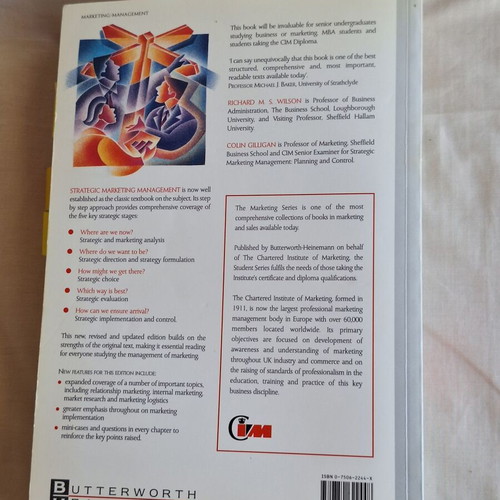Strategic Marketing Management Second Edition by Wilson & Gilligan