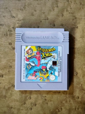 Spider-Man / X-Men: Arcade's Revenge Game Boy cartridge used
