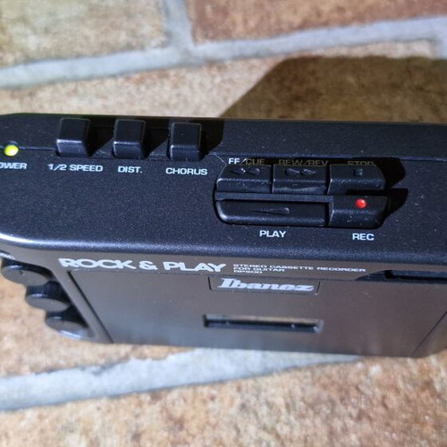Ibanez Rock & Play Cassette Player like new for Guitar Practice