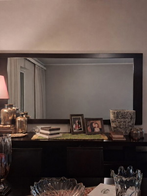 Handmade wenge buffet like new, wood color