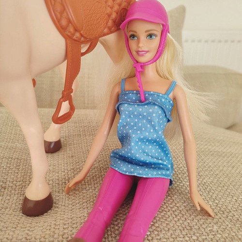 Barbie doll and horse new in excellent condition