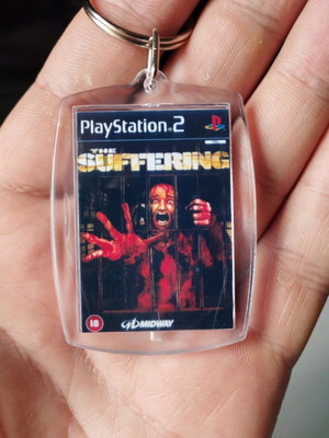 The Suffering PS2 acrylic keychain