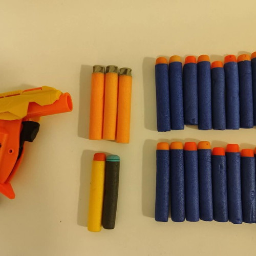 Nerf Alpha Strike Stinger used with 23 darts
