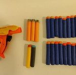 Nerf Alpha Strike Stinger used with 23 darts