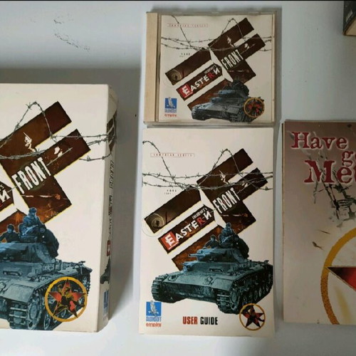 Talonsoft's Eastern Front BIG BOX PC used with large poster