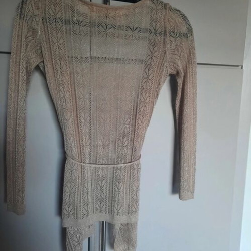 Sfera Collection Transparent Cardigan size S like new