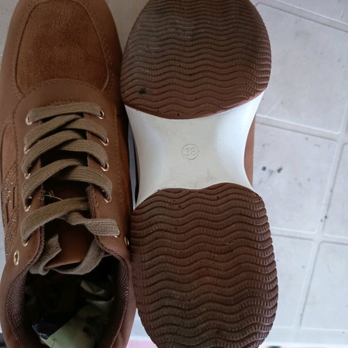 Shoes used brown size 38