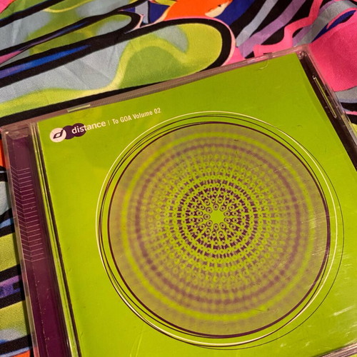 Goa trance CDs used, pack of 4