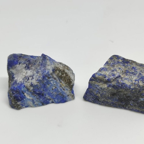 Lapis Lazuli natural raw stones, like new, set of two