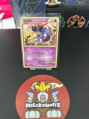 Pokemon TCG Triumphant Skorupi 76/102 κάρτα μεταχειρισμένη, common non-holo