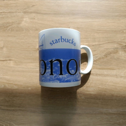 Starbucks City Mug Collector Series "Mykonos" 16 oz like new