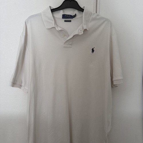 Polo shirt Ralph Lauren white XL like new