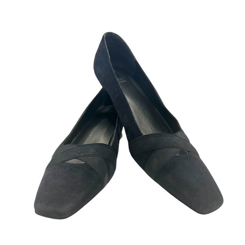 Stuart Weitzman mid heels used, grey, size 42