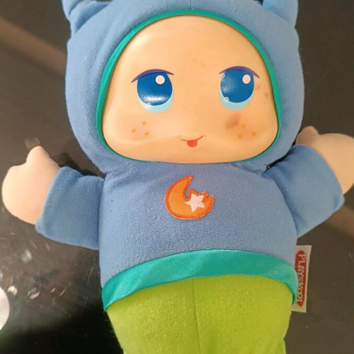 Musical children's doll like new with light and washable mechanism