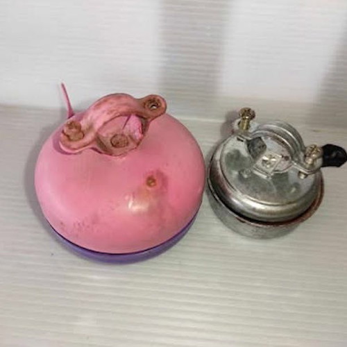 Vintage bicycle bells used, set of 2