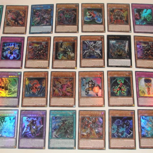 Yugioh card pack 142 authentic cards, 83 Ultra Rare, 26 Rare, 33 Commons