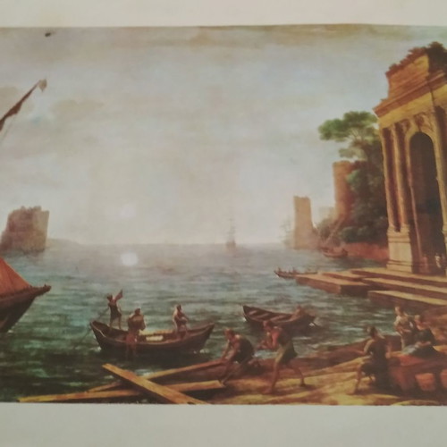 Engravings used, pack of 8, 35 cm height, paper