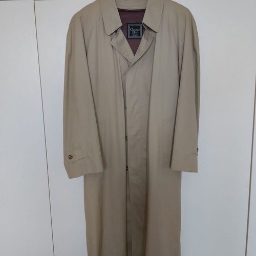 Christian Dior Monsieur trenchcoat like new, men's size 40R beige