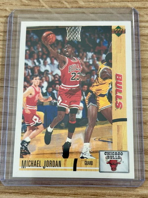 Κάρτα Michael Jordan Chicago Bulls Upper Deck NBA 1992 σαν καινούργιο