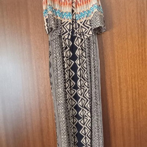 Summer ethnic dress like new, size M, multicolored