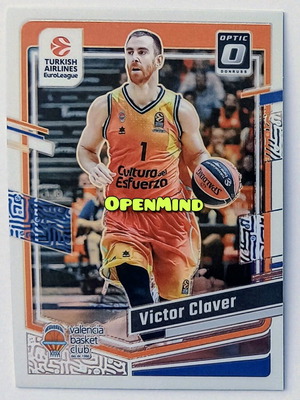 Victor Claver Optic #64 Valencia Donruss Euroleague 2023-24 card new