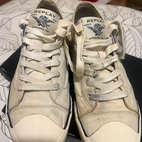 Replay Jeans sneakers used, size 46, casual sports shoes
