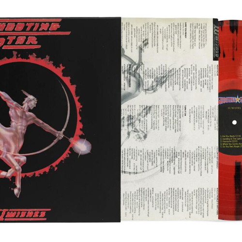 Shooting Star III Wishes 2024 vinyl LP new, red/black splatter