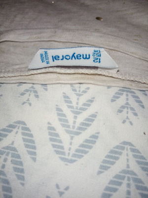 Mayoral summer t-shirt like new, white, size XS for 12 years