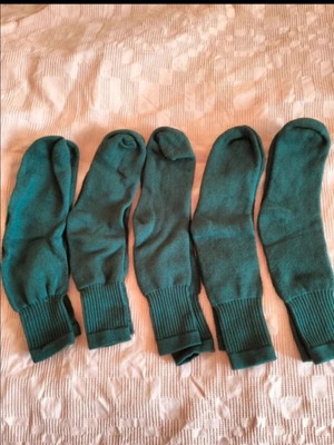 Military socks like new, pack of five, size 44, cotton and coolmax