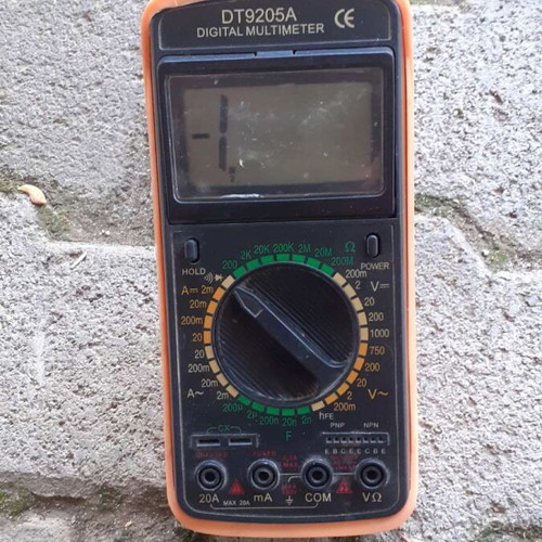 Multimeter used, voltage function not working