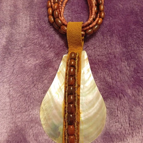 Necklace new with beads