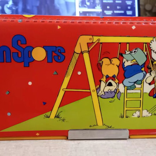Vintage Kutsuwa pencil case used, Japan
