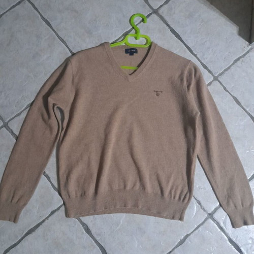 Gant men's wool sweater like new, beige, size L