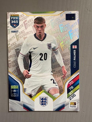 Cole Palmer England FAN87 Panini FIFA Adrenalyn 365 2025-26 like new